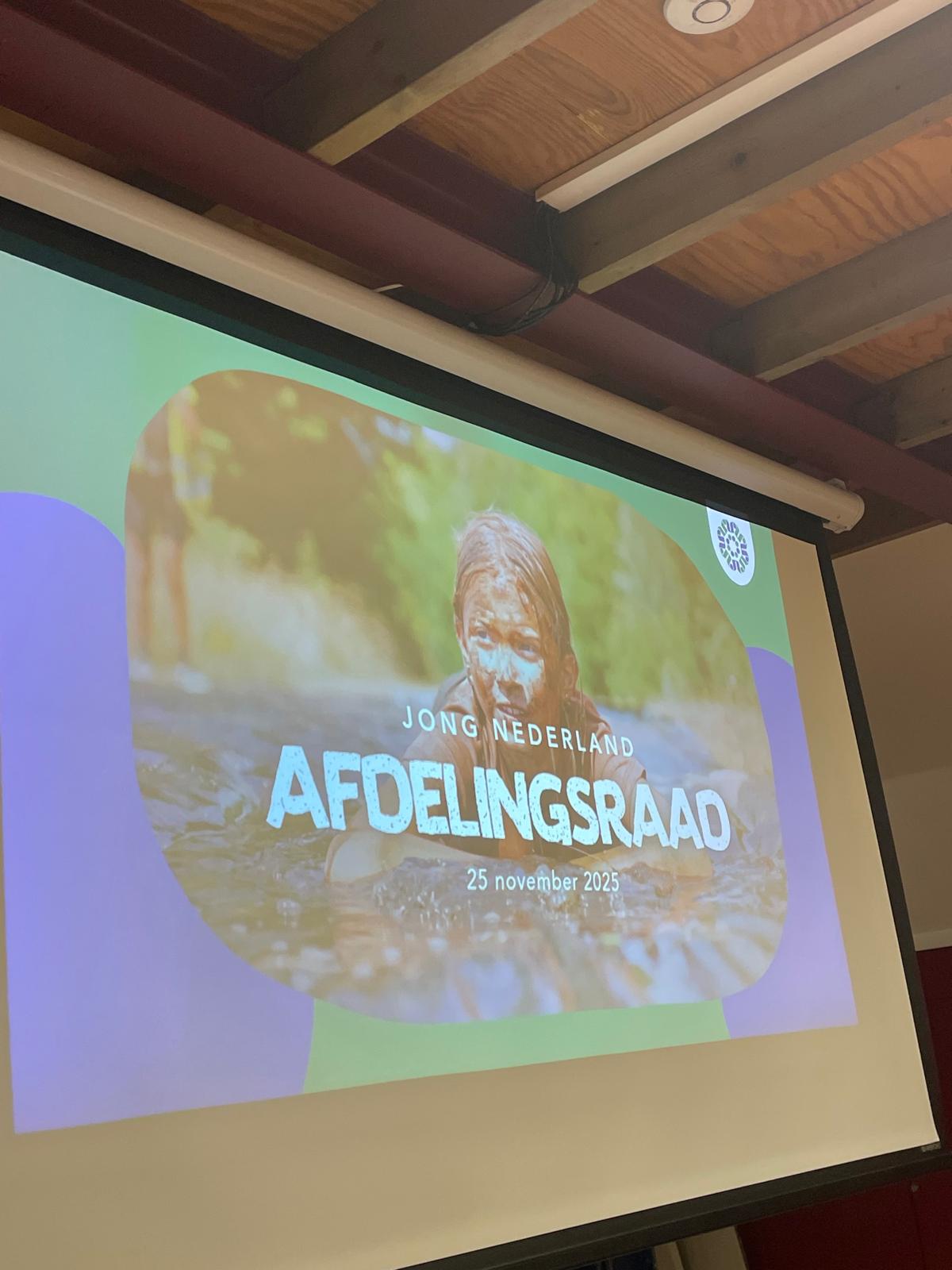 Vrijwilligers van Jong Nederland tijdens de afdelingsraad